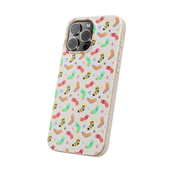 Eco-Friendly Soft Phone Case iPhone & Samsung, Biodegradable Phone Cover, Customizable Nature Design Case