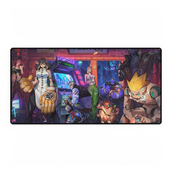 Gaming Anime Desk Mat, Colorful Desk Accessories, Gamer Gift, Office Decor, Gaming Room Essentials, Computer Workstation Mat