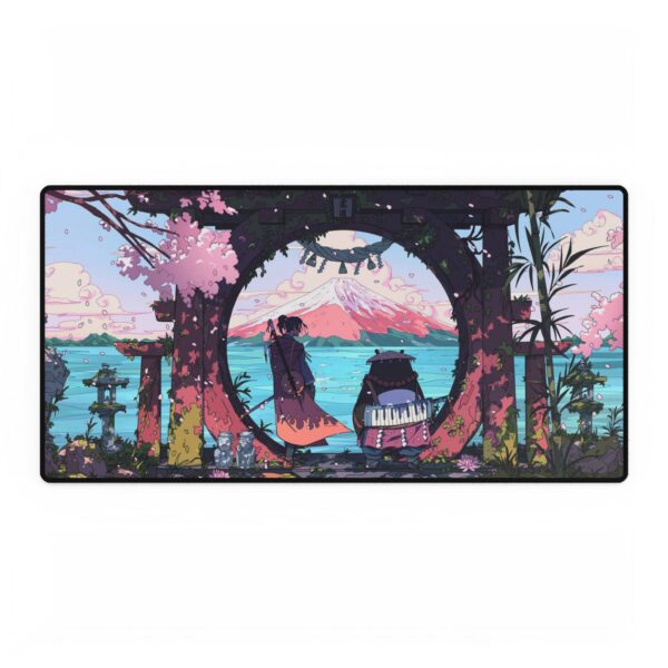 Serene Landscape Desk Mat - Perfect for Home & Office Decor