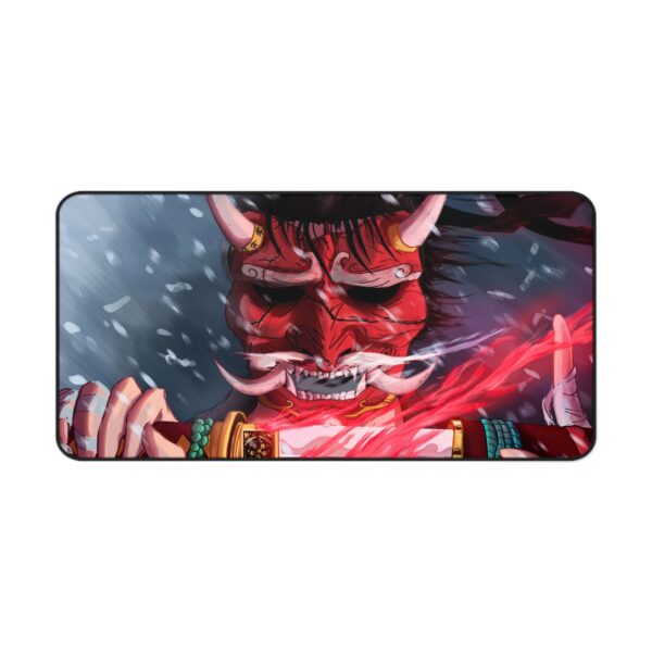 Samurai Demon Desk Mat - Unique Gamer Office Decor
