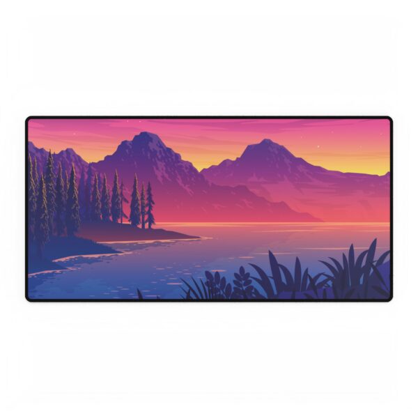 Scenic Landscape Desk Mat, Inspirational Office Decor, Gaming Mouse Pad, Unique Desk Accessory, Perfect Gift for Nature Lovers