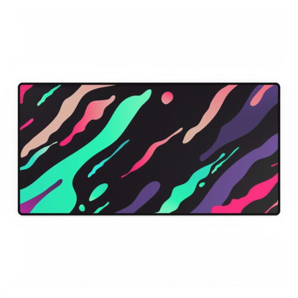 Desk Mat Abstract Colored | Modern Office Decor | Gaming & Workstation Essential