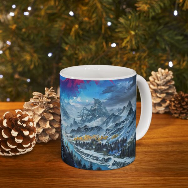 Adventure Mountain Landscape Ceramic Mug - 11oz & 15oz