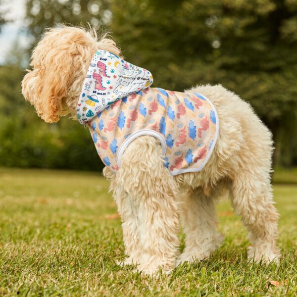 Dinosaur-Themed Pet Hoodie, Cozy Pet Apparel for Small Dogs and Cats, Cute Gift for Pet Lovers, Perfect for Birthdays and Holidays