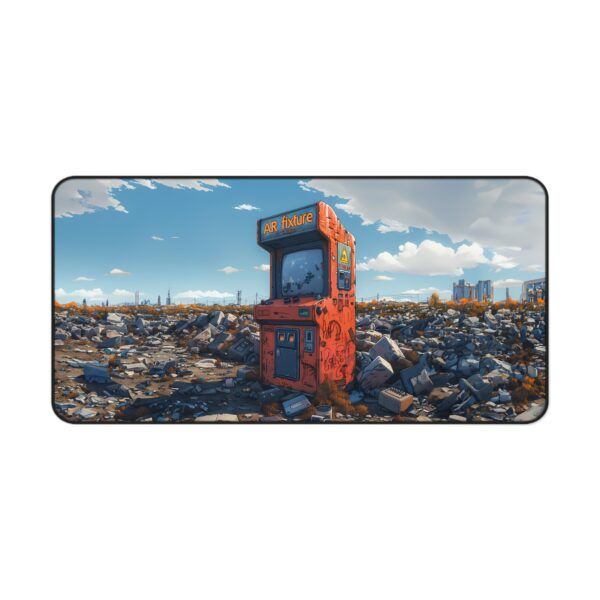 Retro Arcade Desk Mat - Gaming Mouse Pad, Home Office Decor, Eco-Friendly, Gift for Gamers, Vintage Style