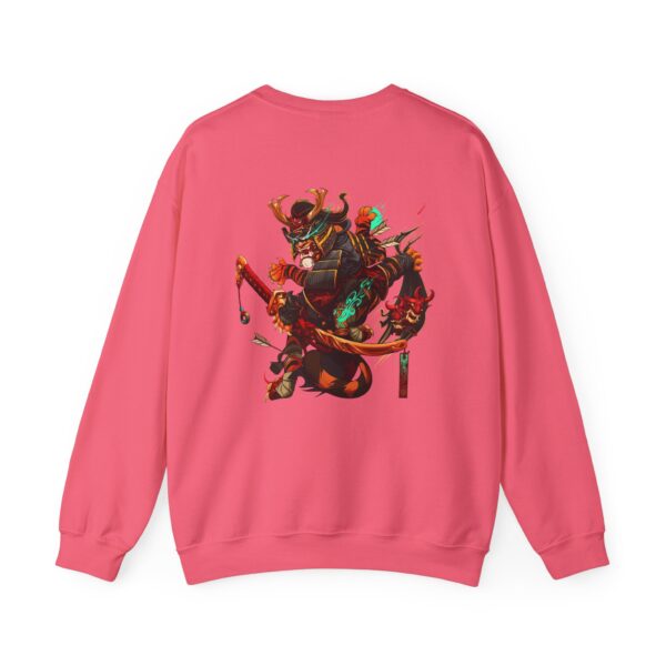 Bold Samurai Graphic Crewneck Sweatshirt, Unisex Sweatshirt, Cozy Apparel, Fall Fashion, Unique Gift, Streetwear Style