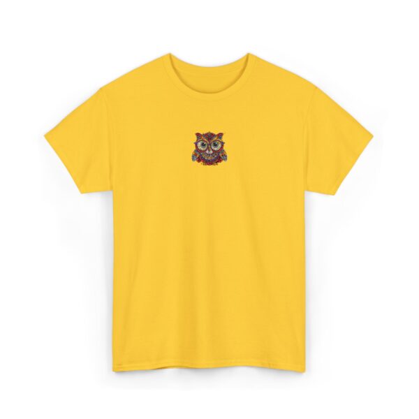 Emboidery Design  Crest T‑Shirt — Small Chest & Sleeve Floral Tiger Emblem